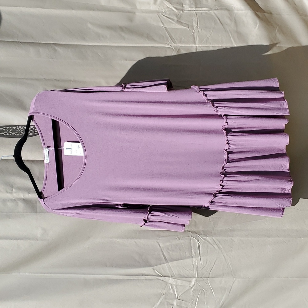 Lilac/Mauve Cute and Comfortable Tunic